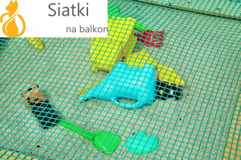 Siatka dla kota na balkon